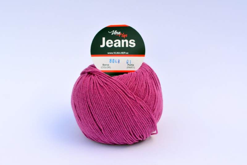 Jeans 8048 (fuchsiová)