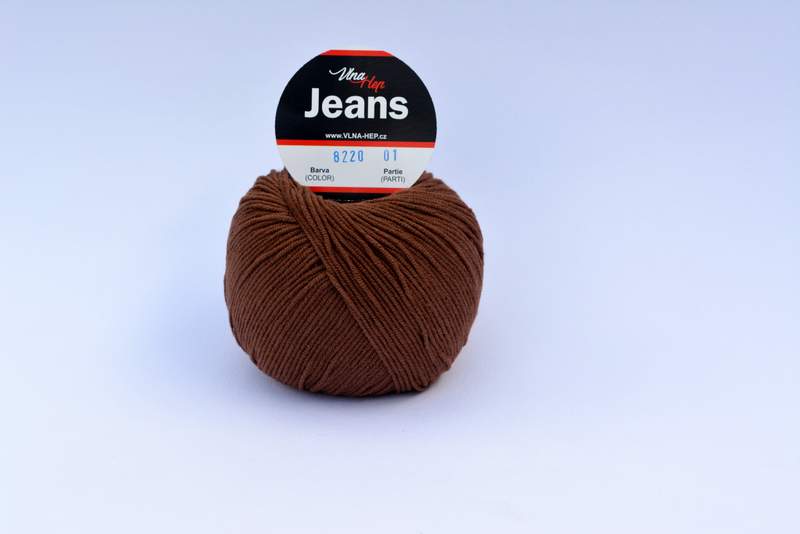 Jeans 8220 (hnědá)