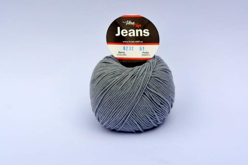 Jeans 8232 (středně šedá)