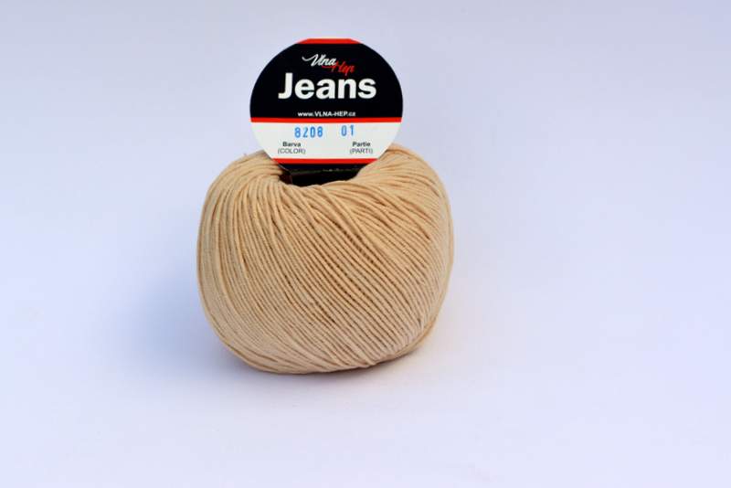 Jeans 8208 přírodní