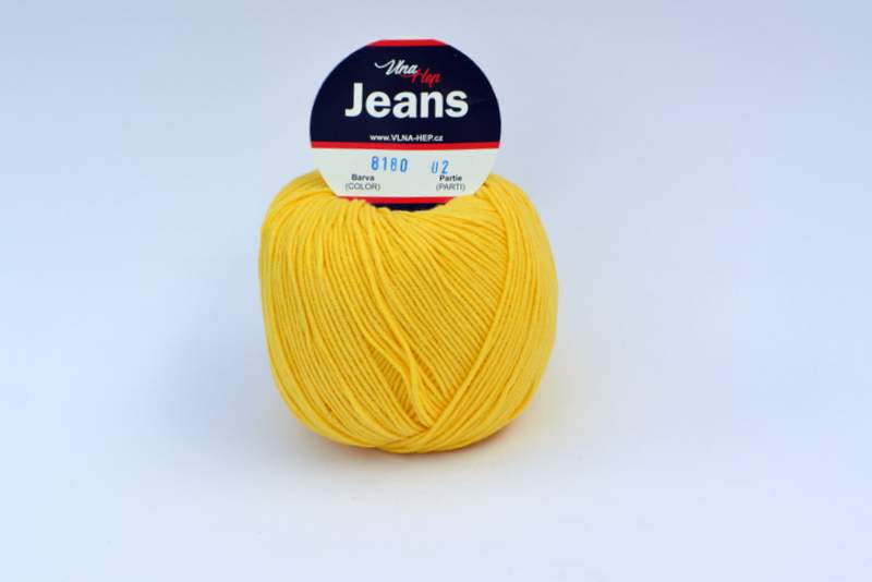 Jeans 8180 (žlutá)
