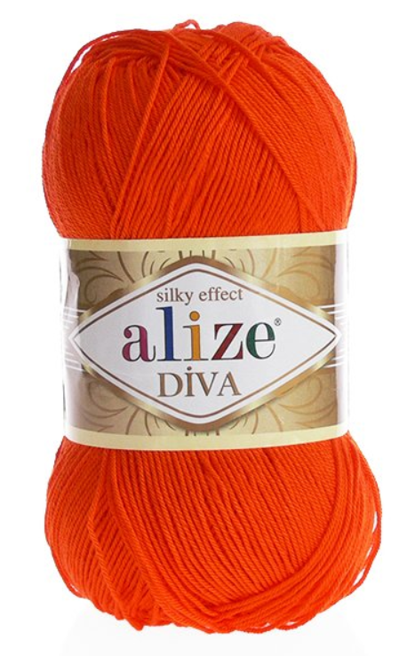 Diva 407 oranžová