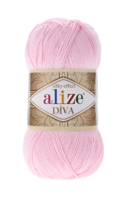 Diva 185 světle růžová