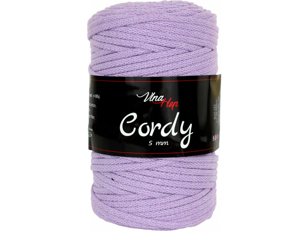 Cordy 5 mm 8051 (sv.fialová)