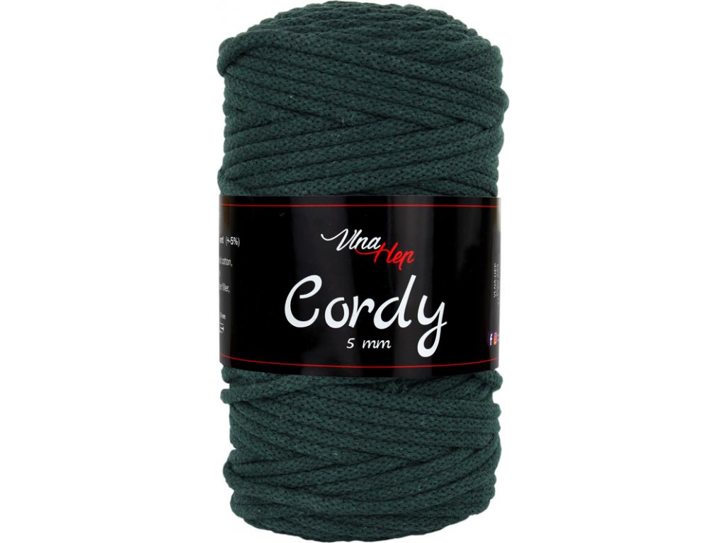 Cordy 5 mm 8157 (tm.zelená)