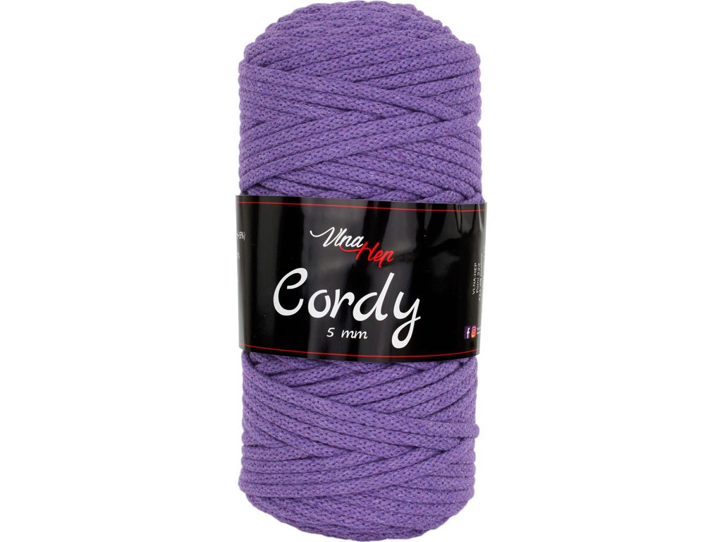 Cordy 5 mm 8056 (fialová)