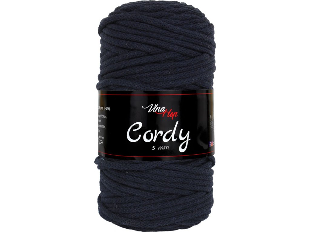 Cordy 5 mm 8121 (tm.modrá)