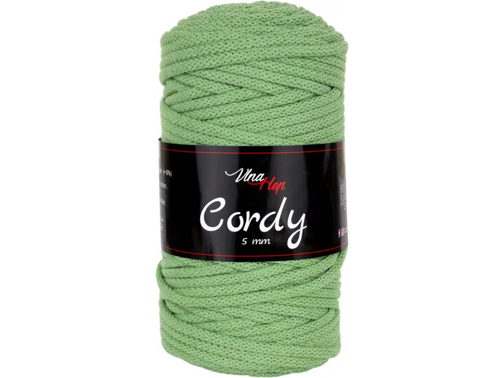 Cordy 5 mm 8143 (sv.zelená)