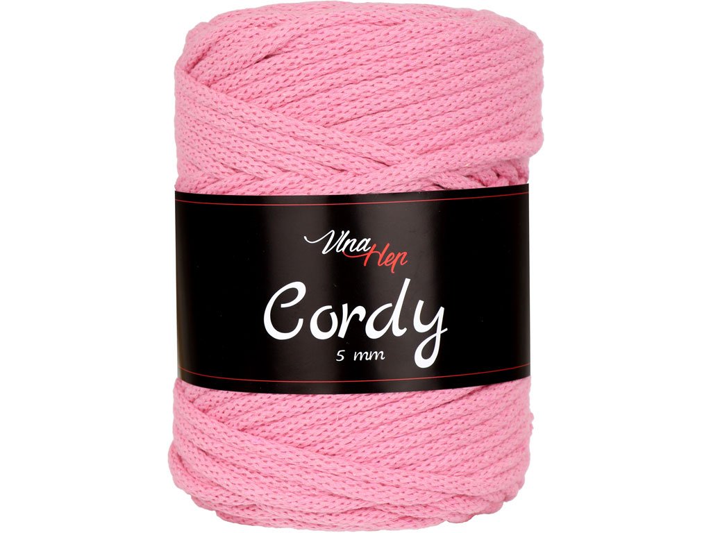 Cordy 5 mm 8037 (růžová)