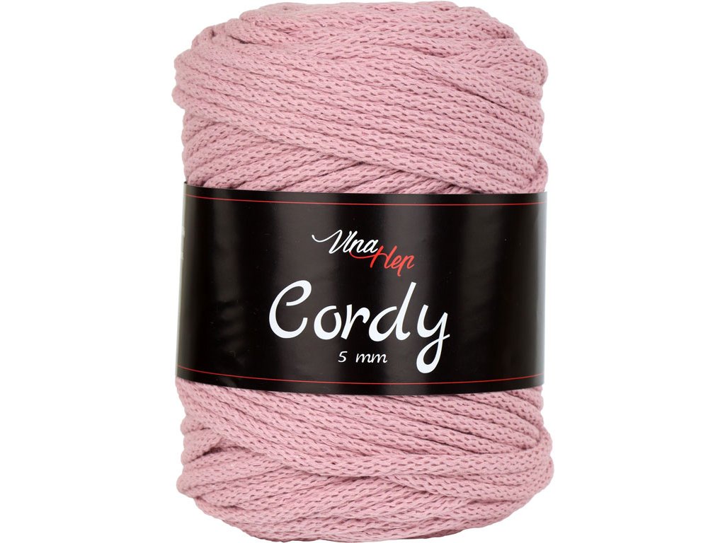Cordy 5 mm 8003 (růžová)