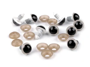 Oko bezpečnostní 14 mm bílé