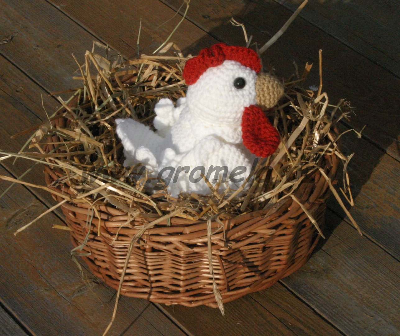 Bílá slepička